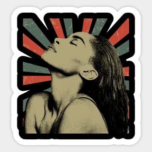 Jody Watley || Vintage Art Design Sticker